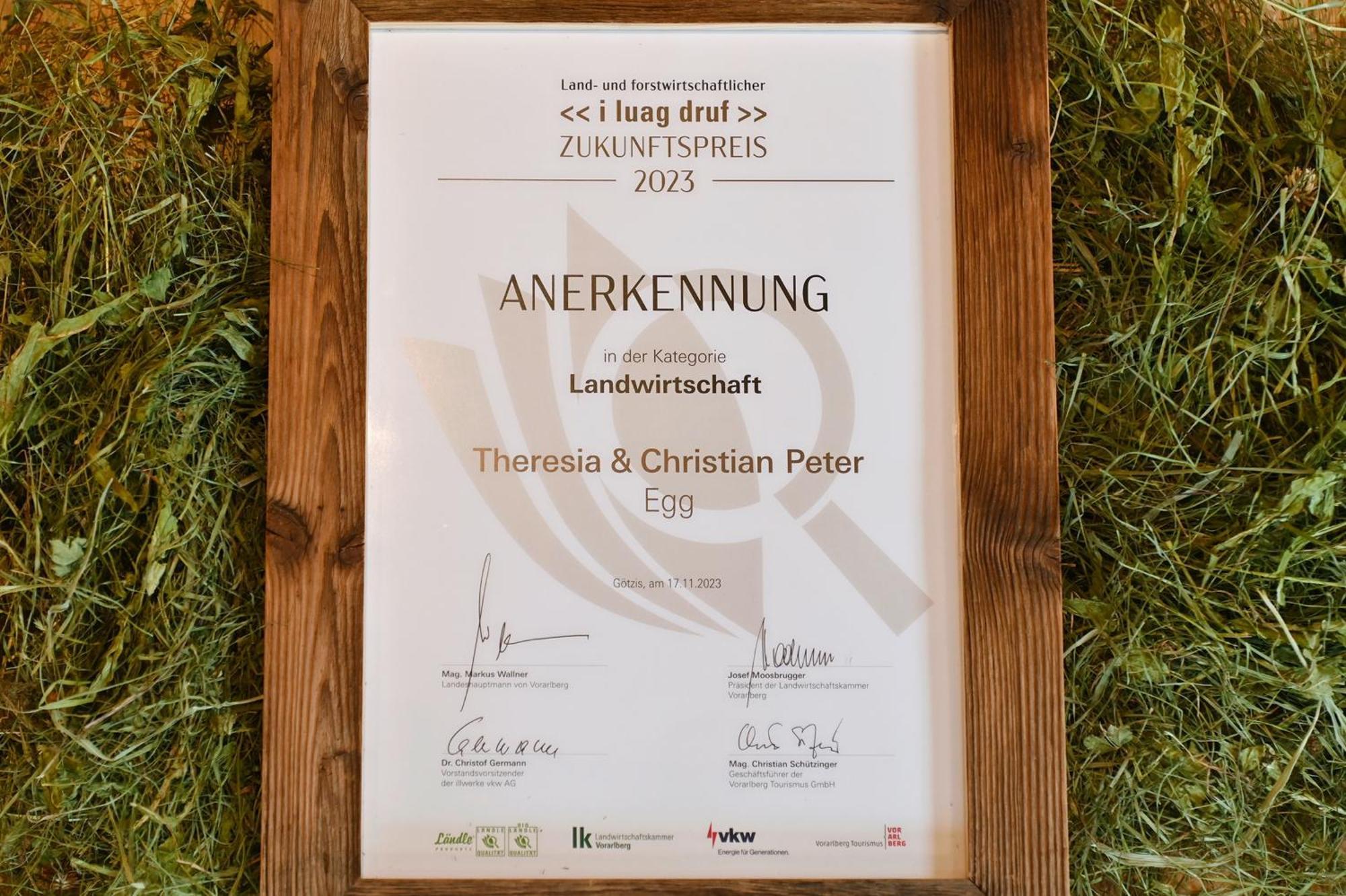 Ferienhof Landerleben Egg Extérieur photo
